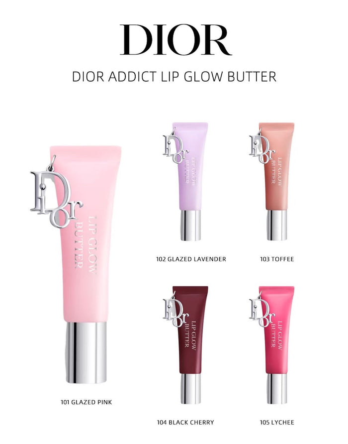 Dior Addict Lip Glow Butter Hydrating High-Shine Lip Treatment