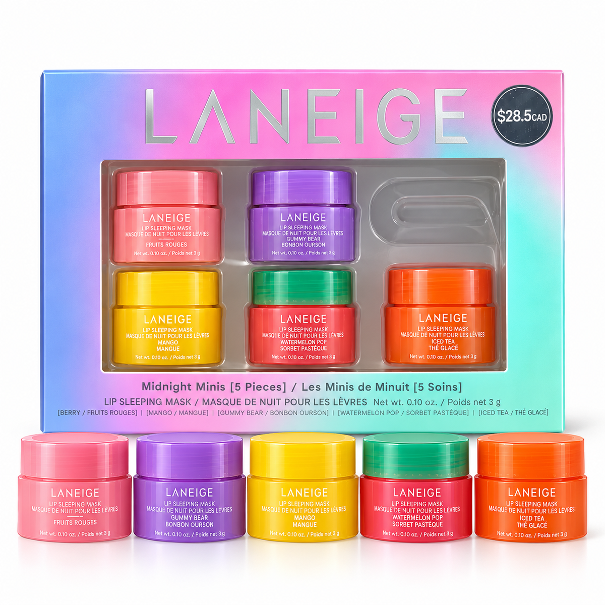 Laneige Midnight Minis Lip Sleeping Mask with Vitamin C