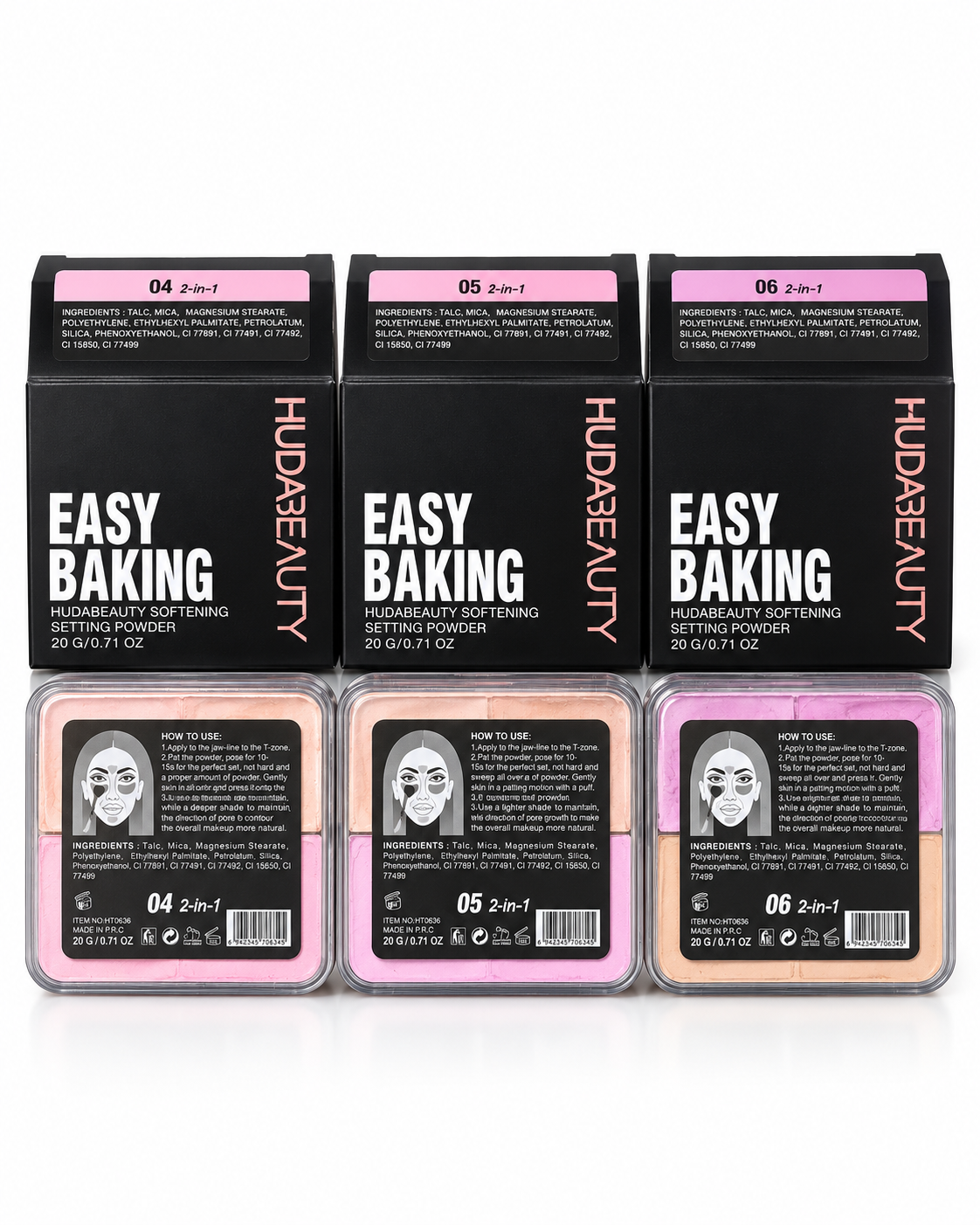 Huda Beauty Easy Baking 2 in 1 Setting Powder