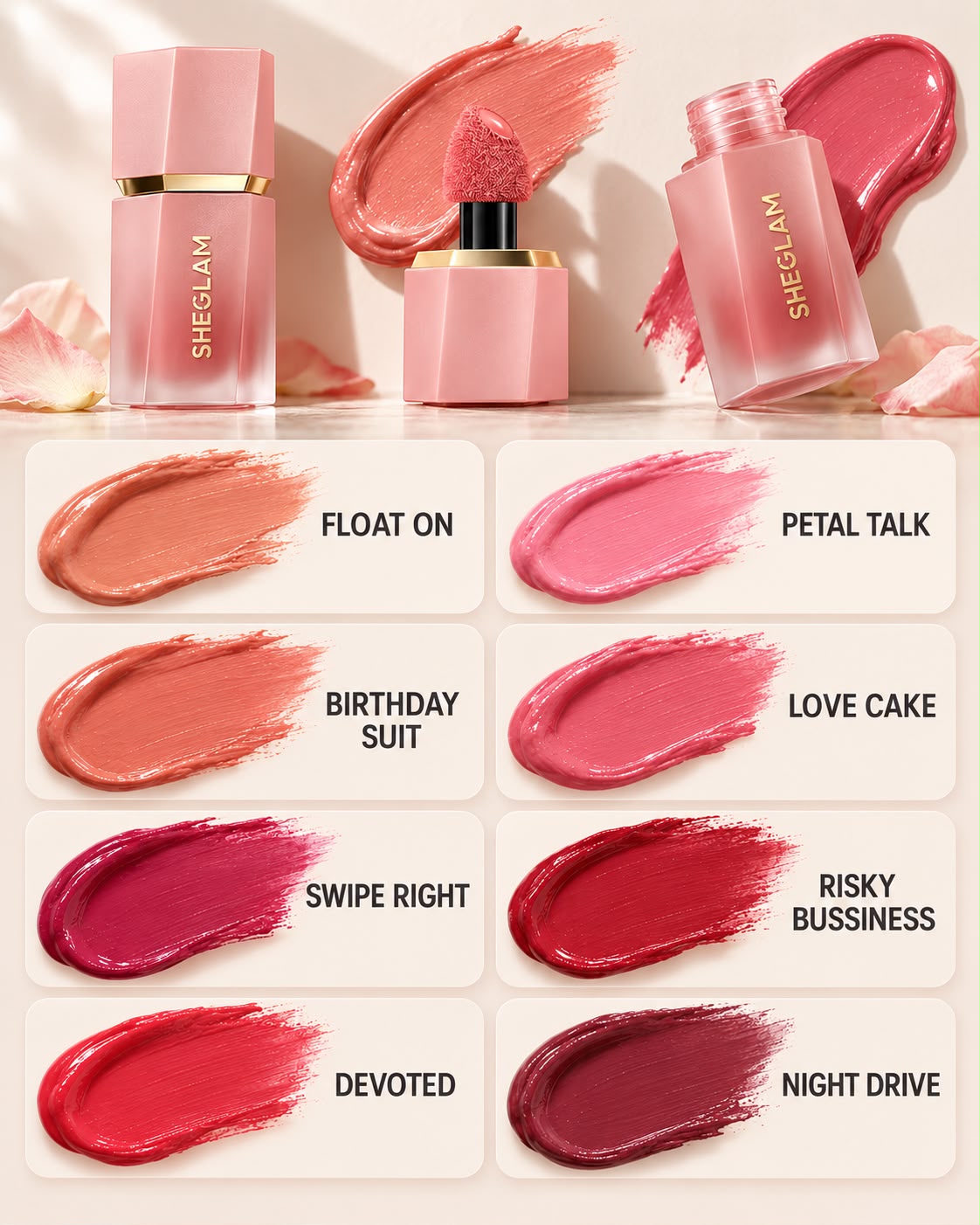 Sheglam Color Bloom Matte Liquid Blush